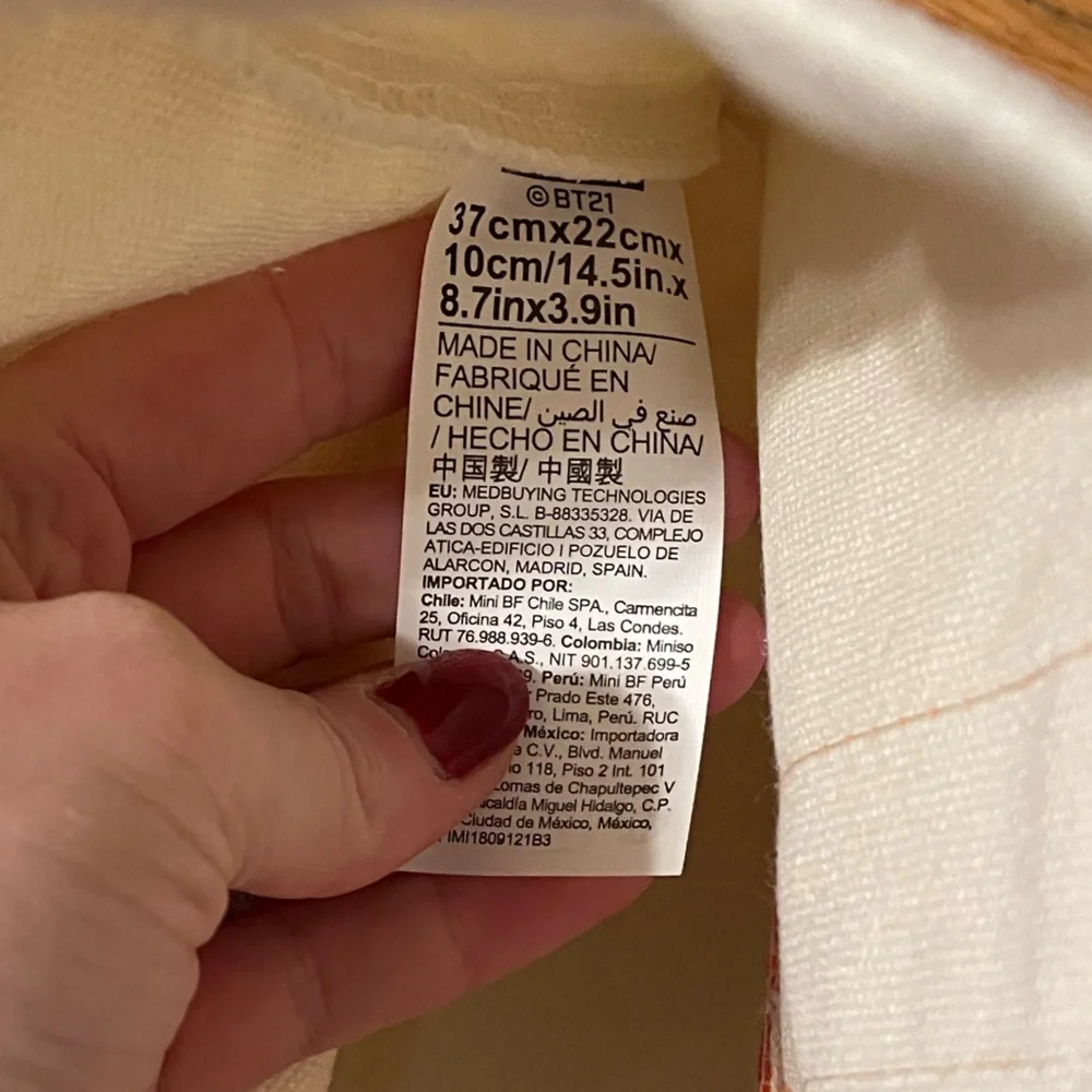 Miniso B12 bag canvas tote - Picture 3 of 12